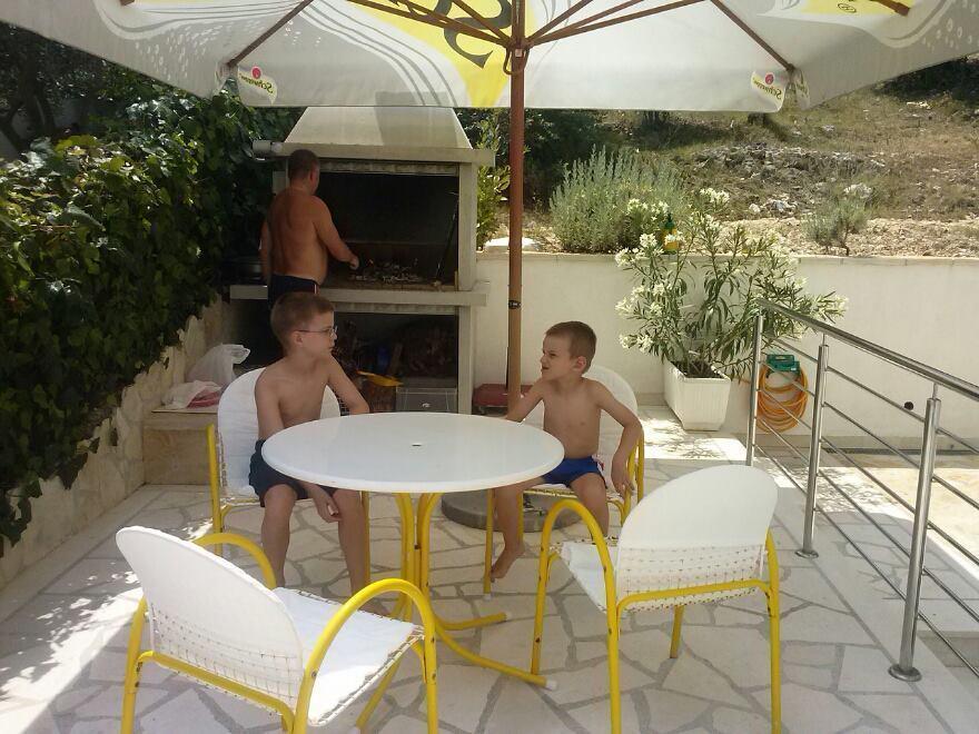 Apartments Oklopcic Trogir Bagian luar foto